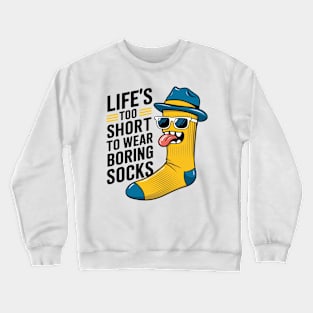 Boring Socks Crewneck Sweatshirt